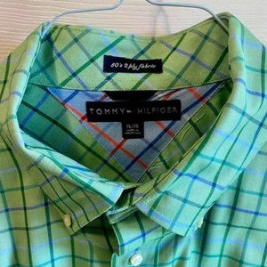 Tommy Hilfiger Men's Long Sleeve Plaid Shirt